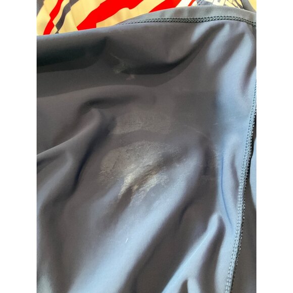 Swim 365 Plus size Swimsuit Women's size 30W Red White Blue One-piece - Picture 5 of 5